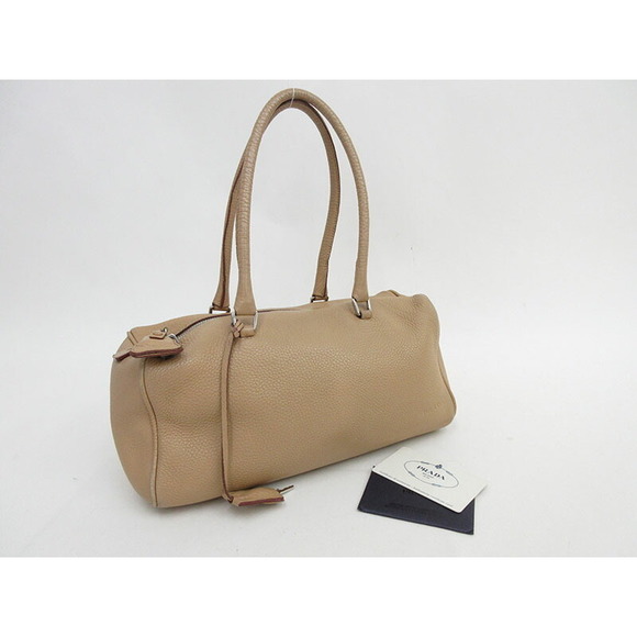 Prada Bag Tan Leather Shoulder - Picture 12 of 12